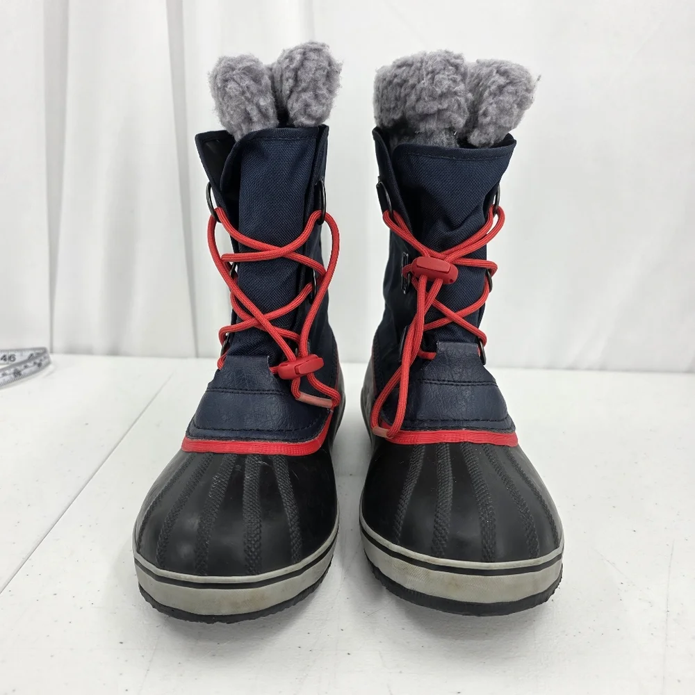 Sorel Yoot Pac Waterproof Snow Boot Youth Size 6 Womens‎ 7.5 Blue NY1879-464 EUC